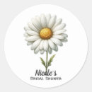 Search for white daisy flower stickers Rustic