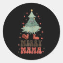 Search for tree face stickers Santa claus