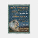Search for daddys girl blankets For her
