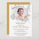 Search for floral 50th birthday invitations Surprise