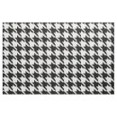 Search for black houndstooth fabric White