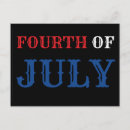 Search for fourth postcards Red white blue