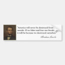 Search for destroyed bumper stickers Lincoln