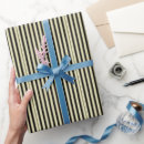 Search for pinstripe wrapping paper Elegant