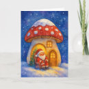Search for mushroom christmas cards Modern