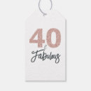 Search for 40th birthday gift tags Pink