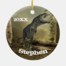 Search for t rex dinosaur christmas tree decorations Tyrannosaurus