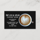 Search for barista business cards Cappuccino