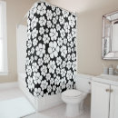 Search for retro black and white shower curtains Modern