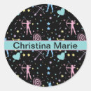 Search for blue arrow stickers For her