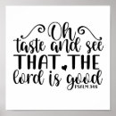 Search for good taste Psalm 34 8