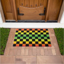 Search for gingham doormats Green