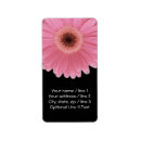 Search for gerbera daisy wedding return address labels Floral