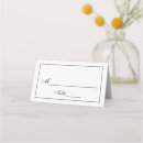 Search for classic wedding place cards Modern