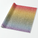 Search for rainbow glitter wrapping paper Blue