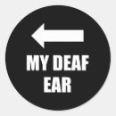 Search for ear stickers Deaf