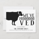 Search for rustic farm invitations Cow