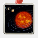 Search for solar system christmas tree decorations Illustration