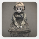Search for scary dolls stickers Spooky