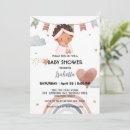 Search for afro baby shower invitations Rainbow