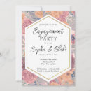Search for orange engagement party invitations Floral