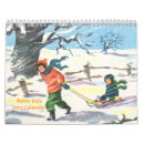 Search for vintage children calendars Retro