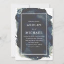 Search for paint wedding invitations Navy