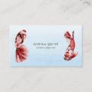 Search for koi fish business cards Lotus