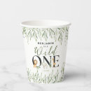 Search for wild one paper cups Zoo animals