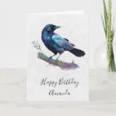 Search for raven birthday cards Animal