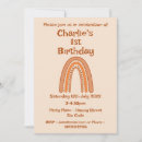 Search for peach and cream birthday invitations Cute