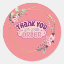 Search for orders stickers Gratitude