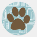 Search for brown dog stickers Paw