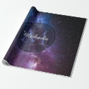 Search for astrology wrapping paper Galaxy