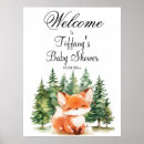 Search for fox baby shower posters Forest