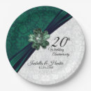 Search for 20th anniversary plates Emerald