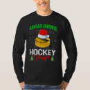 Search for hockey christmas tshirts Santa's