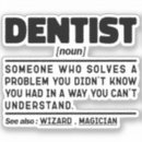 Search for funny dentists stickers Doctor