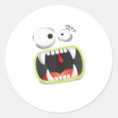 Search for monster face stickers Funny