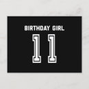 Search for girls 11th birthday cards 11 years old
