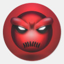 Search for red eye stickers Halloween