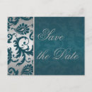 Search for teal silver save the dates Grey