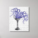 Search for vintage octopus canvas prints Steampunk