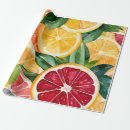 Search for orange fruit wrapping paper Slices