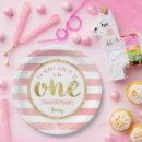 Search for pink and gold plates Girl