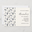 Search for treble clef invitations Musical notes