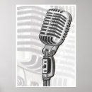 Search for microphone art Singer