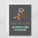 Search for beaver invitations Cute