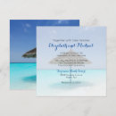Search for beach umbrella invitations White sandy beach