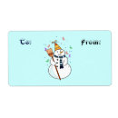 Search for holiday business labels Winter